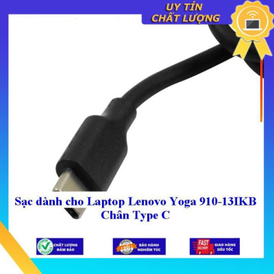 Sạc dùng cho Laptop Lenovo Yoga 910-13IKB Chân Type C - Hàng Nhập Khẩu New Seal