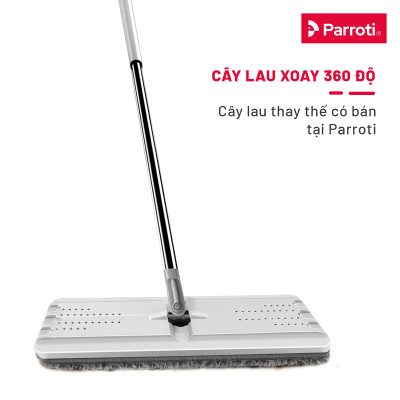 Bộ lau nhà tự vắt thông minh, chổi lau nhà 360 độ, lau sạch khô nhanh - Parroti ProMax PX01