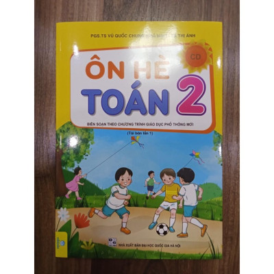 Sách - Ôn hè Toán 2 - cánh diều ( Biên soạn theo chương trình GDPT mới )