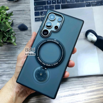 Ốp Chống Sốc Cho Samsung S25 Ultra S24 Ultra / S23 Ultra / S23 Plus / S22 Ultra / S22 Plus / S21 Ultra Từ Tính Xoay 360