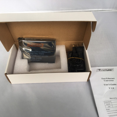 Bộ chuyển đổi quang điện 10/100M Single Fiber (1 Sợi quang) Nelink HTB-3100A phiên bản mới - Hàng Nhập khẩu