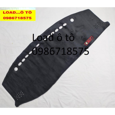 Thảm Taplo Chống Nắng Xe Suzuki XL7 2023-2019 Mẫu Taplo Da Carbon, Nhung Lông Cừu Chống Nắng Taplo Cao Cấp