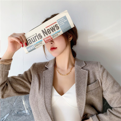 Dây chuyền vòng cổ titan mạ màu sang chảnh nam và nữ cá tính