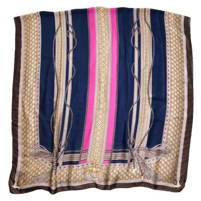 Khăn choàng lụa 90x180cm to rộng, họa tiết độc đáo xinh K02