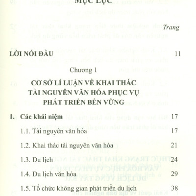 Khai Thác Tài Nguyên Văn Hóa Để Phát Triển Du Lịch Bền Vững Vùng Tây Bắc (Sách chuyên khảo)