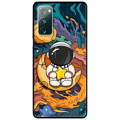 Ốp lưng dành cho Samsung A90 - Samsung S20 FE mẫu Du Hành Ôm Sao Vàng