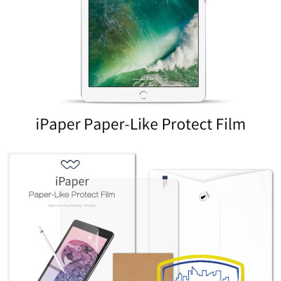 Dán màn hình Paperlike cho iPad 10.9 inch 2020 Air 4/ Air 5 hiệu WIWU nhám chống xước, chống bám vân tay, cảm giác viết vẽ như trên giấy cao cấp - Hàng chính hãng