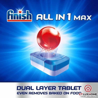 Viên rửa chén bát Finish All In One Max 80 viên 