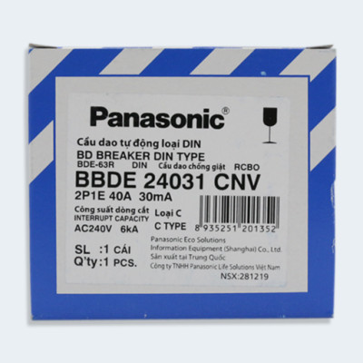 CB chống giật 2P 40A 30mA