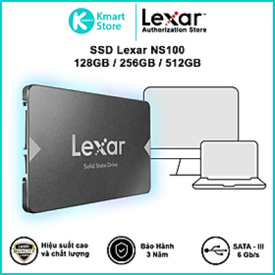  Ổ cứng SSD 512GB Lexar NS100 2.5-Inch SATA III_Hàng chính hãng