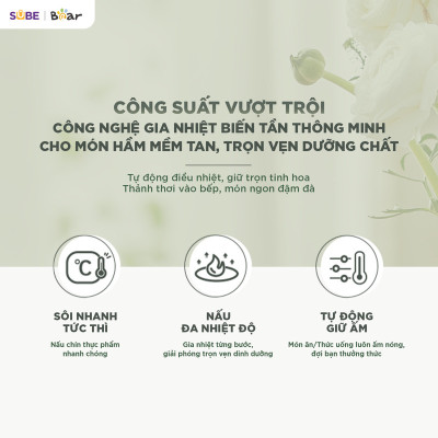 Ấm pha trà Bear 1.5L HK-5H15L96 Hàng chính hãng