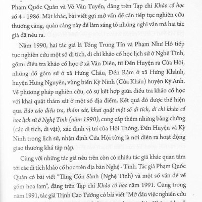 Các Thương Cảng Ven Biển Bắc Trung Bộ Thế Kỷ X - XIX