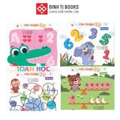 Sách - Trò Chơi Toán Học Rèn Luyện IQ - Chọn Lẻ 4 Chủ Đề - Đinh Tị Books