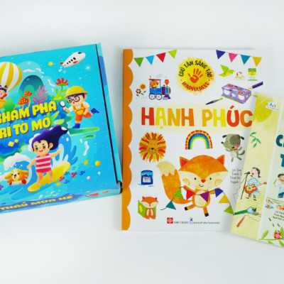 Sách - Hộp hè khám phá, thỏa trí tò mò - Mở ra thấy mua hè cho trẻ từ 6 tuổi - Đinh Tị Books