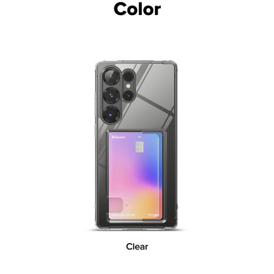 Ốp lưng dành cho Samsung Galaxy S25 Ultra RINGKE Fusion Card - Hàng Chính Hãng