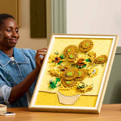 Đồ Chơi Lắp Ráp Tranh Hoa Hướng Dương Của Vincent Van Gogh LEGO ART 31215 (2615 chi tiết)