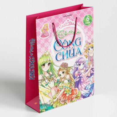 Túi Tô Màu Công Chúa (6 Cuốn)