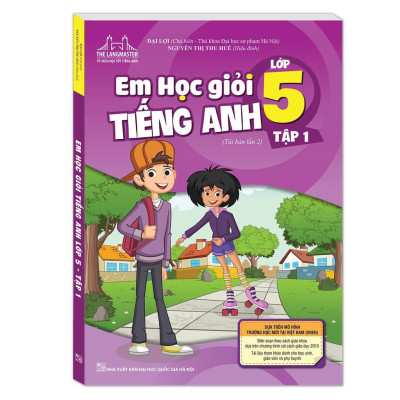 Sách - Em Học Giỏi Tiếng Anh Lớp 5 + Từ Điển Tiếng Việt Dành Cho Học Sinh - Khổ Nhỏ - Minh Thắng