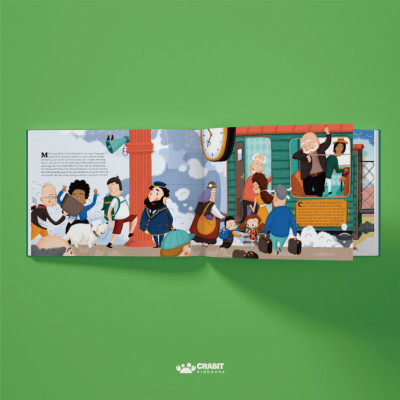 Hỏa Xa Phiêu Lưu Ký - Tìm Hiểu Các Loài Động Vật Trên Thế Giới - Bìa Cứng