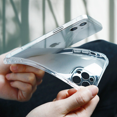 Ốp Lưng dành cho iPhone 12 Mini / 12 / 12 Pro / 12 Pro Max Leeu Design TPU Nhám Bảo Vệ Camera - Hàng Nhập Khẩu