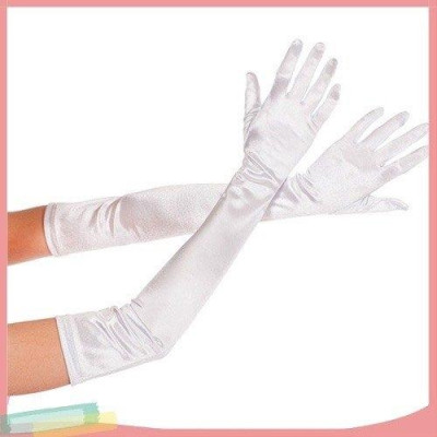 Găng tay phi dài 55cm-Trắng