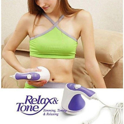 Máy Massage Cầm Tay Relax & Spin Tone 5 Đầu Đa Năng Loại Tốt