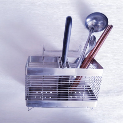 Ống đũa đa năng inox có khe cắm dao kéo