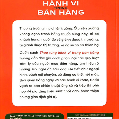 Thao Túng Hành Vi Trong Bán Hàng