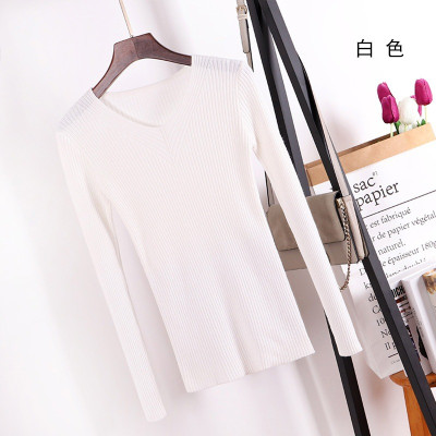 Áo len nữ cổ V dáng ôm xinh Al62