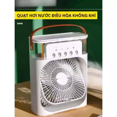 Quạt Phun Sương Điều Hòa Mini Để Bàn Cao Cấp | Có Đèn LED, Mẫu Mới, Hàng Chất Lượng Cao