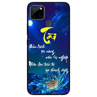 Ốp lưng dành cho Realme C21Y - C25Y mẫu Thư Pháp Tài Vàng
