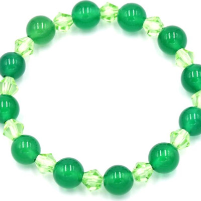 Chuỗi tay đá thạch anh xanh 8 ly FTTXX43