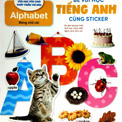 Bộ Sách Bé Vui Học Tiếng Anh Cùng Sticker (Bộ 5 Cuốn) (Tái Bản 2023)