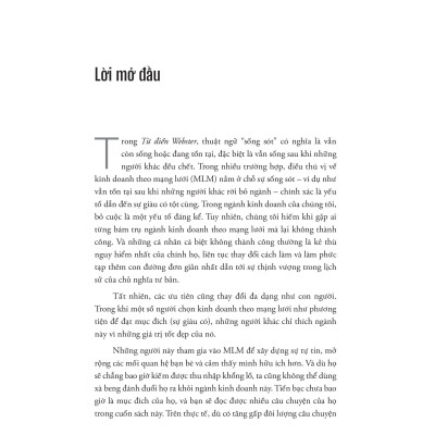 Network Marketing - Khởi Đầu Kinh Doanh Theo Mạng - Bí Quyết Thành Công Trong Năm Đầu Tiên