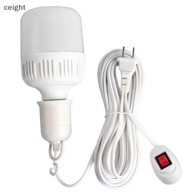Đuôi Đèn LED Dây Nối Dài 3-4M Có Công Tắc Tiện Dụng, Đui xoáy E27 liền dây có công tắc dài , chuôi đèn kèm dây ngoài trời , gia đình, nhà vườn