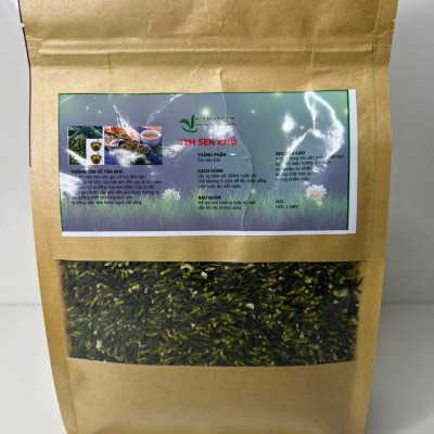 Trà tim sen - Trà tâm sen - Sản phẫm hữu cơ tự nhiên - Gói 200gr