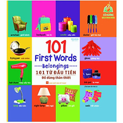 Sách - 101 First Words - Belongings / 101 Từ Đầu Tiên - Đồ Dùng Thân Thiết ( Tái Bản)