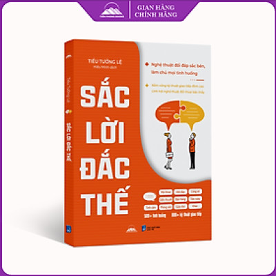Sách - Sắc Lời Đắc Thế - Lĩnh Hội Nghệ Thuật Đối Thoại Bậc Thầy - Nhà Xuất Bản Dân Trí