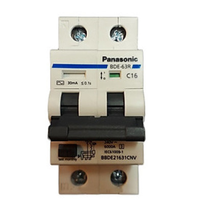 CB chống giật 2P 6A 30mA