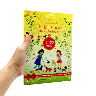 Bộ Sticker Dolly Dressing - Dán Hình Sáng Tạo Trang Phục Búp Bê - Bộ 1 (Bộ 4 Tập)