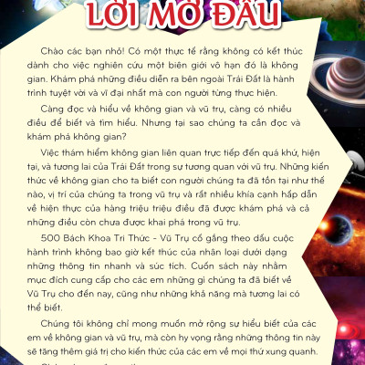 500 Bách Khoa Tri Thức - Vũ Trụ