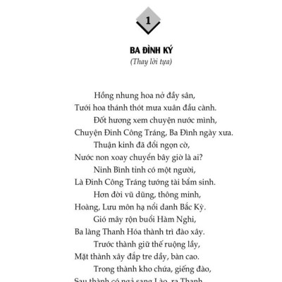Ba Đình (Truyện ký) bản in 2024