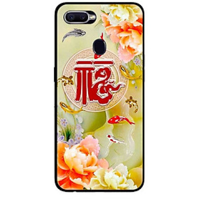 Ốp lưng dành cho Oppo A12 - A5s (A7) mẫu Cá và Mẫu Đơn