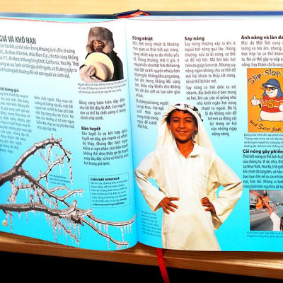 Sách Thiếu Thi Kiến thức Bách Khoa - Bách Khoa Toàn Thư Về Địa Lý - Geography Encyclopedia (Bìa cứng)