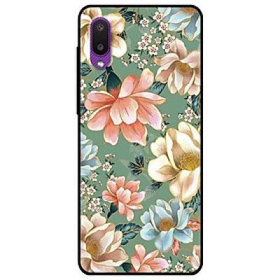 Ốp lưng dành cho Samsung A02 - A02s - A7 2018 mẫu Hoa Xanh Hồng Vàng