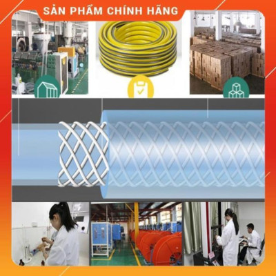 Bộ dây vòi xịt nước ️ , tăng áp 3 lần, loại 3m,5m 206318Lđầu đồng, cút,nối nhựa đen+ mở chai