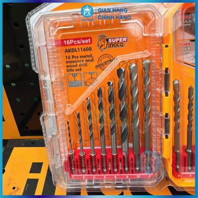 Bộ 16 mũi khoan đa năng AKDL11608