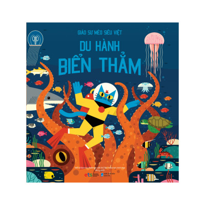 Bộ Sách Giáo Sư Mèo Siêu Việt: Phiêu Lưu Trong Cơ Thể Người + Thám Hiểm Thế Giới Nguyên Tử + Khám Phá Không Gian + Du Hành Biển Thẳm