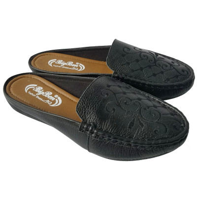 Dép Sục Nữ Da Bò Thật BIGGBEN Cao Cấp SBN60