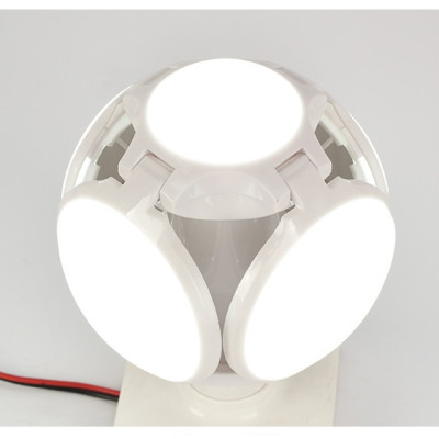 Bóng Đèn Led 40W 5 Bóng 4 Cánh Hình Trái Banh